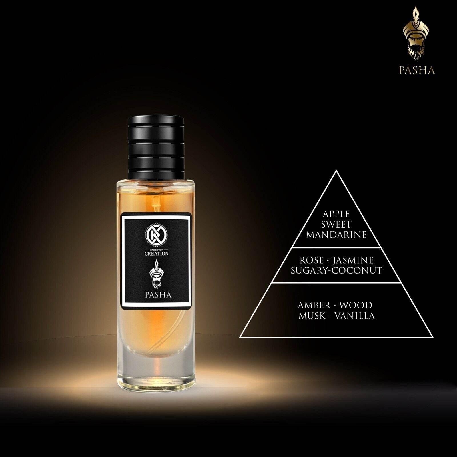 Kreasyon Creation PASHA Extrait de Parfum - BLACK ELIXIR - Maison de Parfum