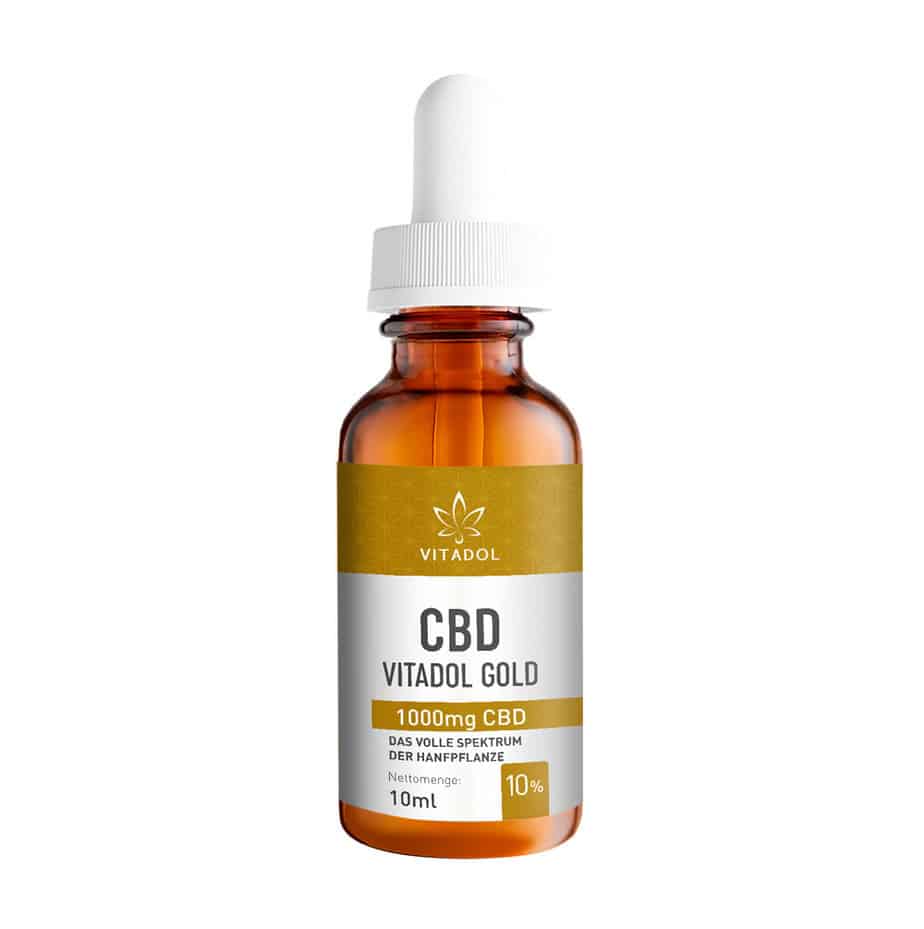 VITADOL GOLD BIO CBD ÖL 10% 10ML