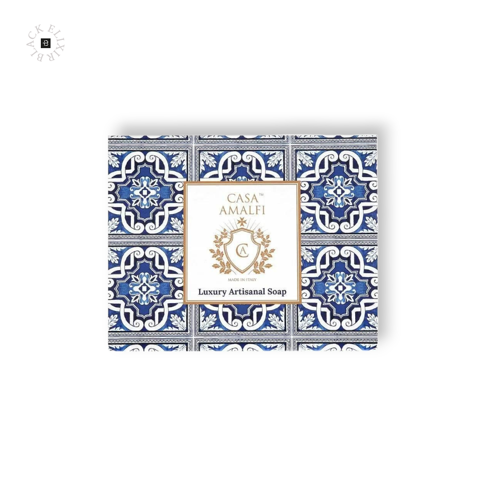 CASA AMALFI BLUE MAIOLICA 3 SOAP GIFT SET