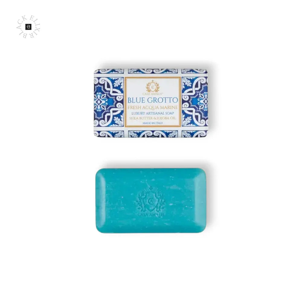 CASA AMALFI BLUE GROTTO BODY SOAP- Fresh Acqua Marine - BLACK ELIXIR - Maison de Parfum