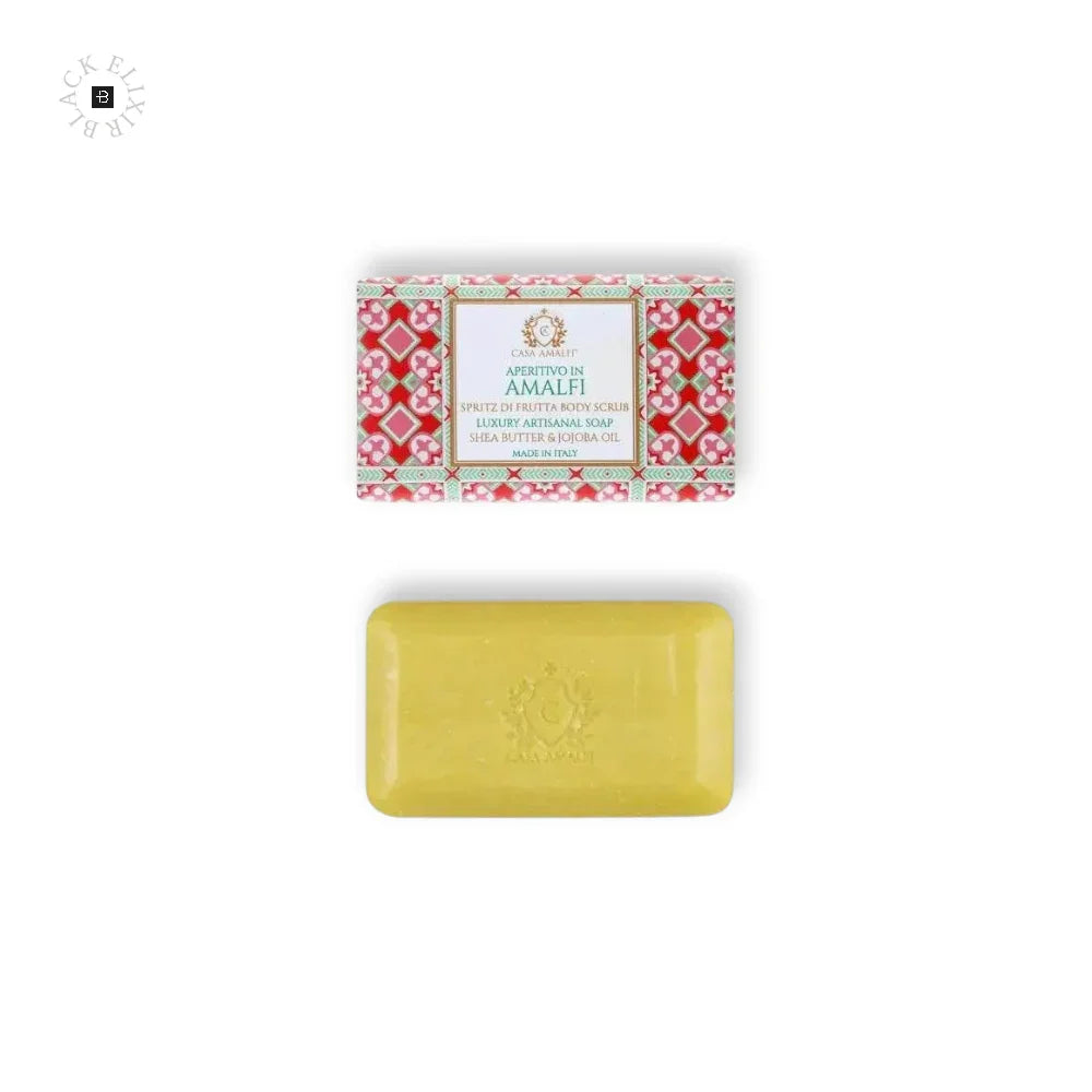 CASA AMALFI APERITIVO IN AMALFI BODY SOAP - Shea Butter & Jojoba Oil - BLACK ELIXIR - Maison de Parfum