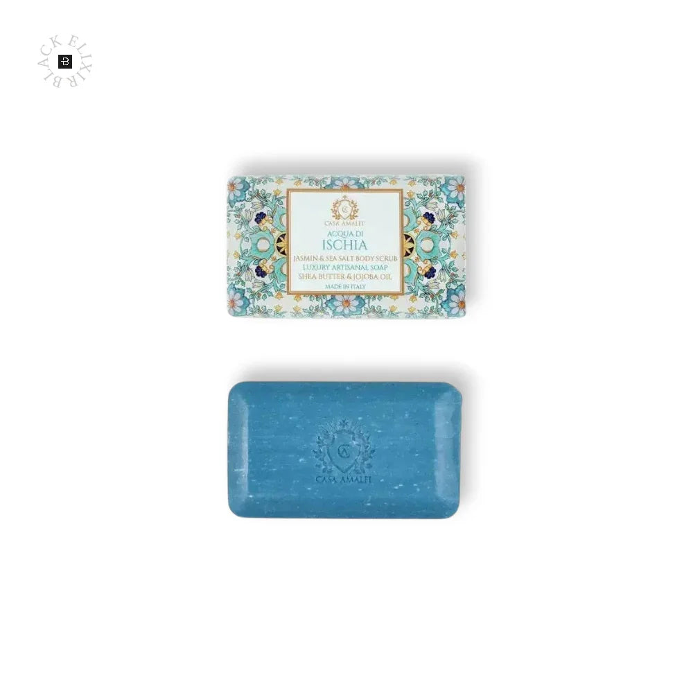 CASA AMALFI ACQUA DI ISCHIA BODY SCRUB - Jasmin & Sea Salt - BLACK ELIXIR - Maison de Parfum
