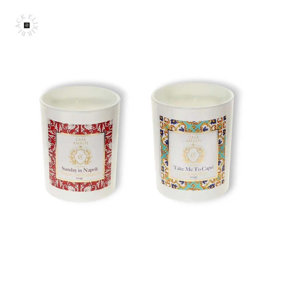 DUO DE BOUGIES CASA AMALFI ÉDITION LIMITÉE