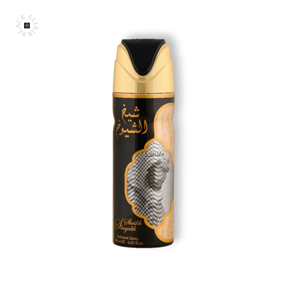 Lattafa Sheikh Al Shuyukh Luxe Deo Sprayl - BLACK ELIXIR - Maison de Parfum