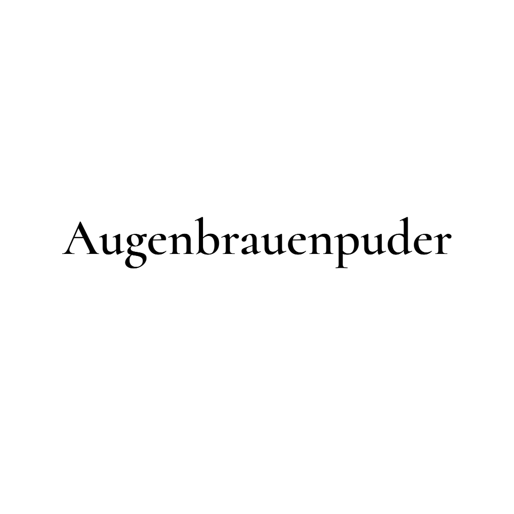 Augenbrauenpuder