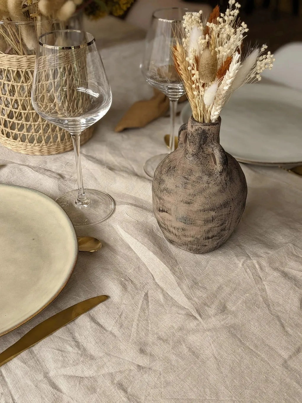 Masion Oline - Trockenblumen - COUNTY CHIC -  kleiner Strauß natürlicher Trockenblumen