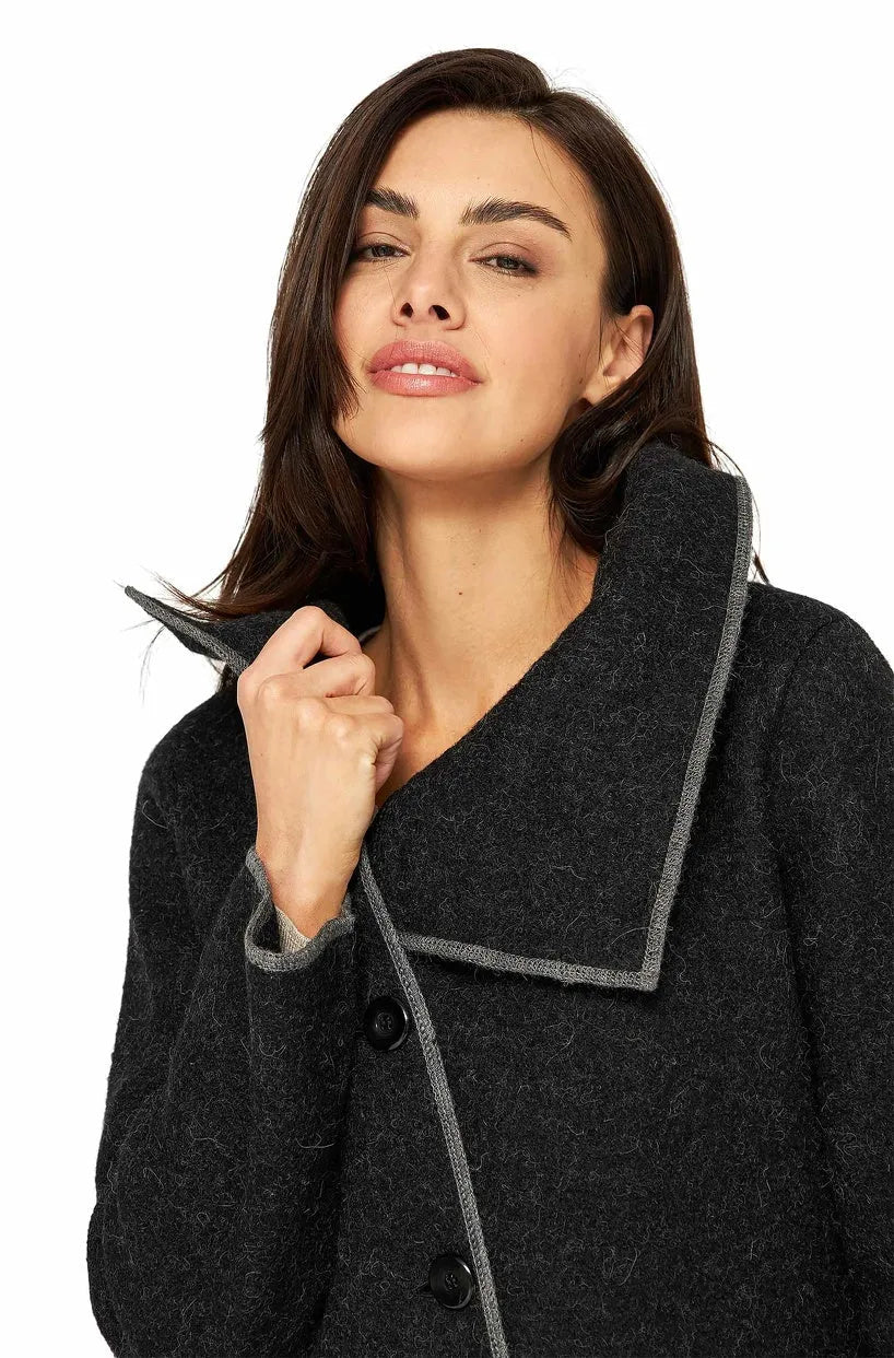 Apu Kuntur - Alpaka Mantel ASI – Damen Wollmantel aus Alpaka & Wolle