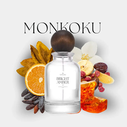 Bright Amber Extrait de Parfum || MonKoku - BLACK ELIXIR - Maison de Parfum