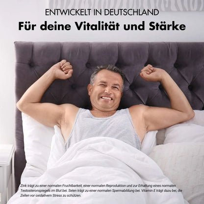 Prostata Kapseln - Prosta Plus Komplex - Effektive Formel mit Kürbiskern & Sägepalme - BLACK ELIXIR - Maison de Parfum