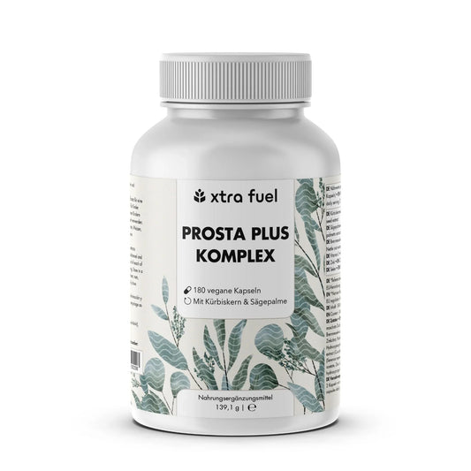 Prostata Kapseln - Prosta Plus Komplex - Effektive Formel mit Kürbiskern & Sägepalme - BLACK ELIXIR - Maison de Parfum