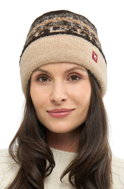 Apu Kuntur - Alpaka Mütze NATURA – Wendemütze aus 100% - ungefärbt