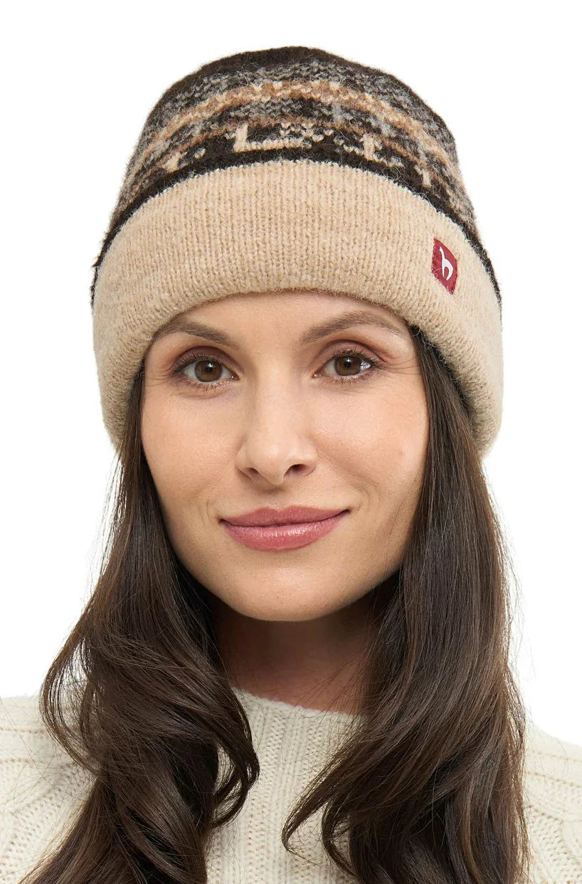 Apu Kuntur - Alpaka Mütze NATURA – Wendemütze aus 100% - ungefärbt