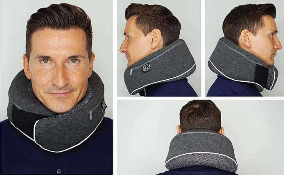 Nackenkissen für erholsamen Schlaf nach der Haartransplantation – kompakt, komfortabel & ideal für Reisen