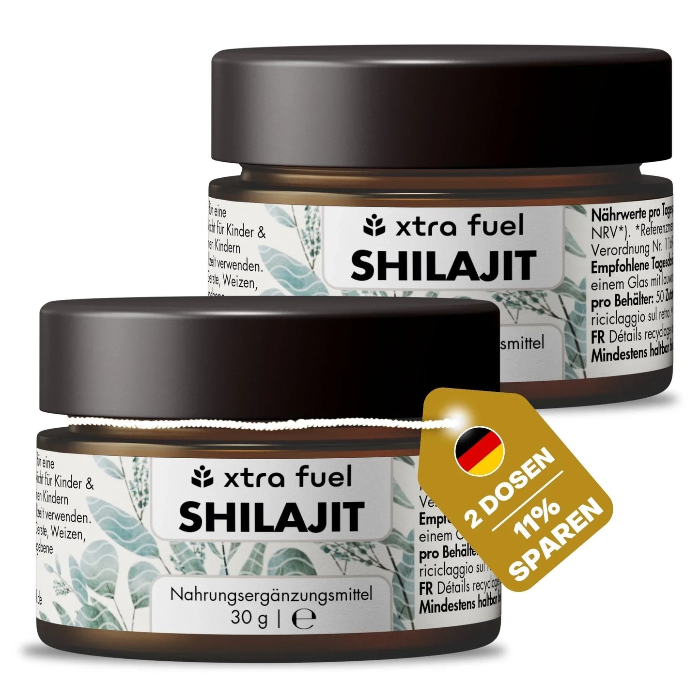 Shilajit Harz - Original Himalaya Mumijo - Laborgeprüft & 100% ohne Schwermetalle - BLACK ELIXIR - Maison de Parfum