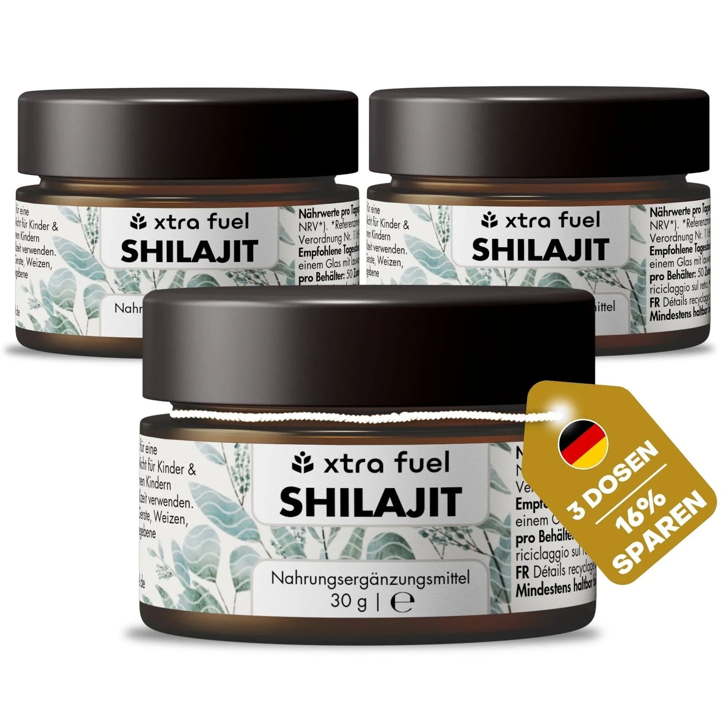 Shilajit Harz - Original Himalaya Mumijo - Laborgeprüft & 100% ohne Schwermetalle - BLACK ELIXIR - Maison de Parfum