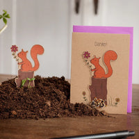 Dankeskarte "Eichhörnchen"