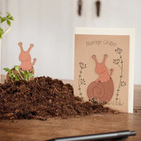 Grußkarte "Schnecke"