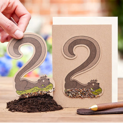 Geburtstagskarte "Zwei"