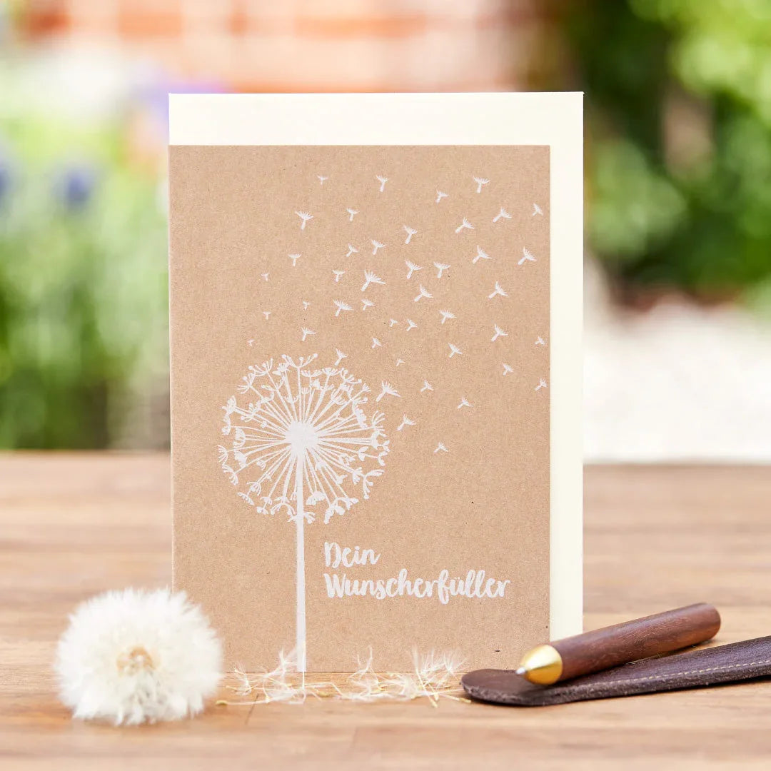 Grußkarte "Dein Wunscherfüller"