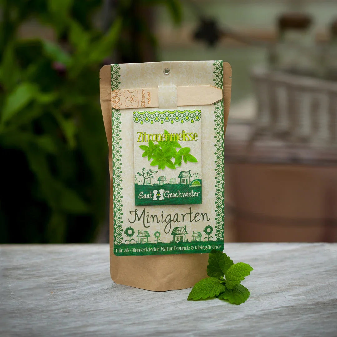 Anzuchtset – Minigarten Zitronenmelisse