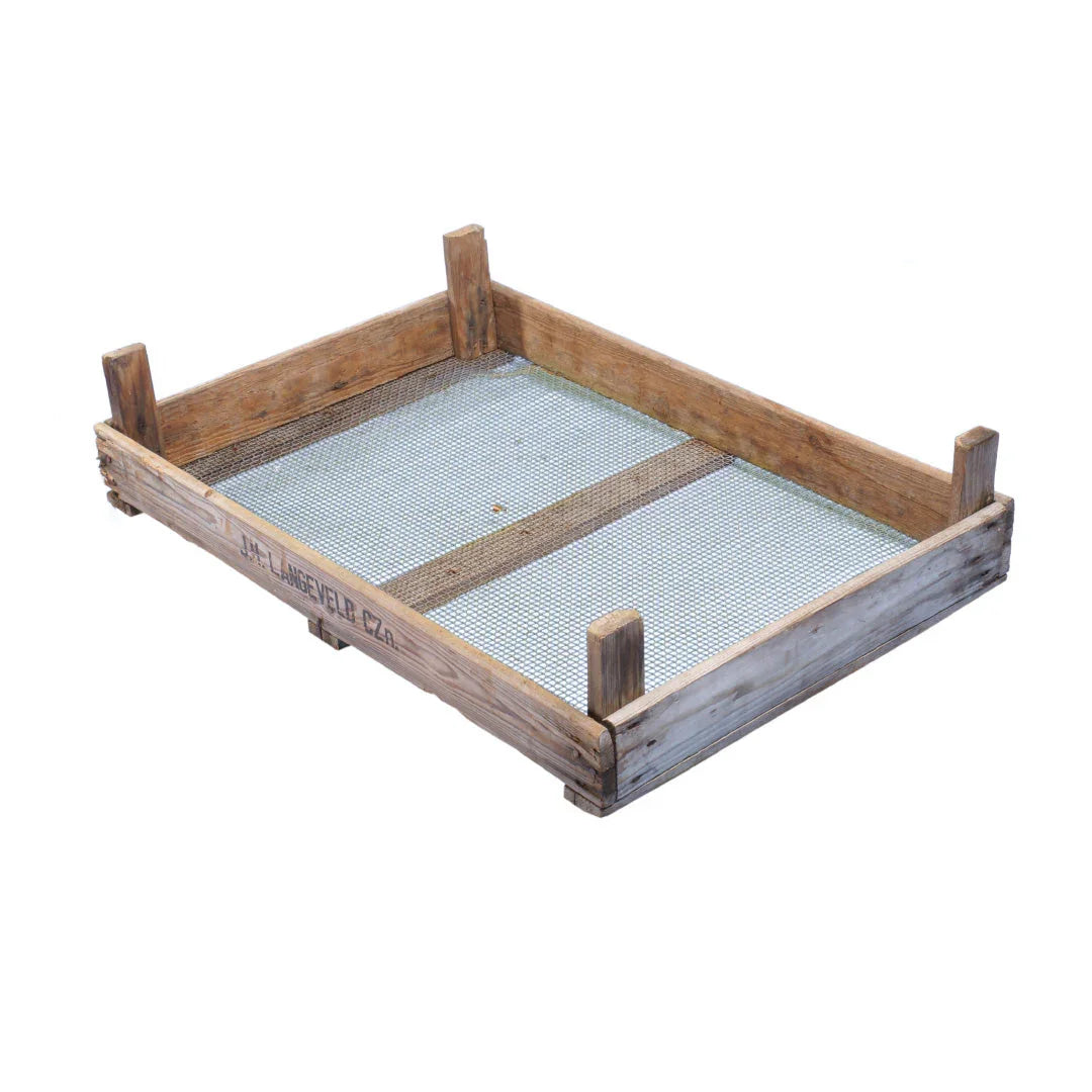 Rustikales Zwiebelsieb