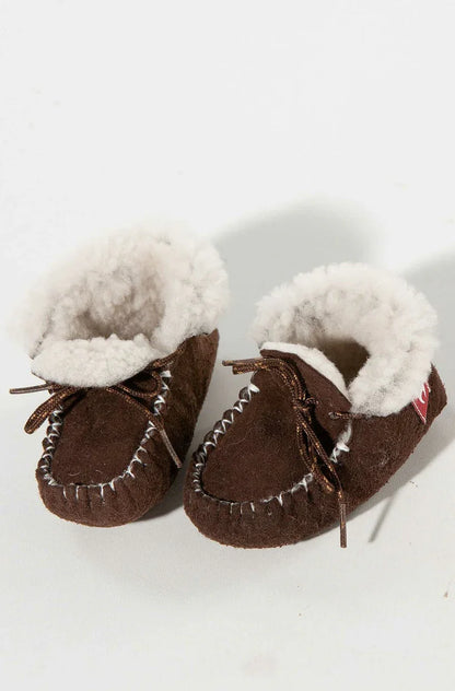 Apu Kuntur - Kinder- Fellpantoffeln - 100% Lammfell