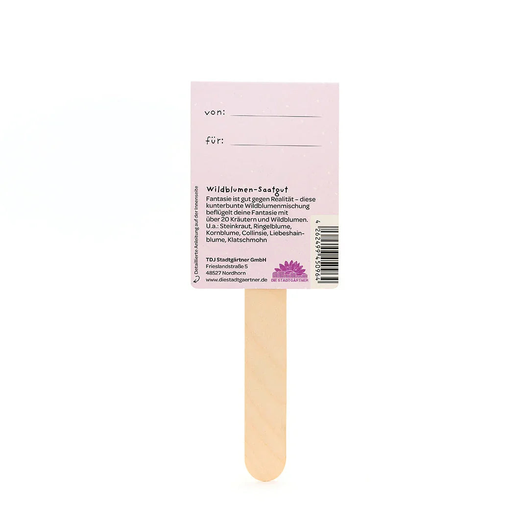 Fantasie ist gut gegen Realität - Saatgruß