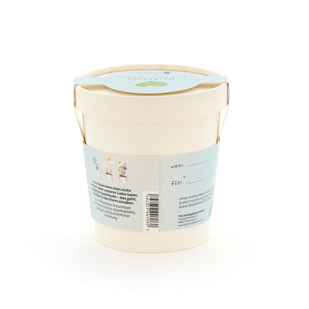 Herzrasen kann man nicht mähen - Becher