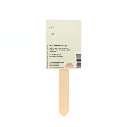 Viel Erfolg du Glückskind - Saatgruß