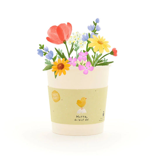 Hurra, du bist da - Becher