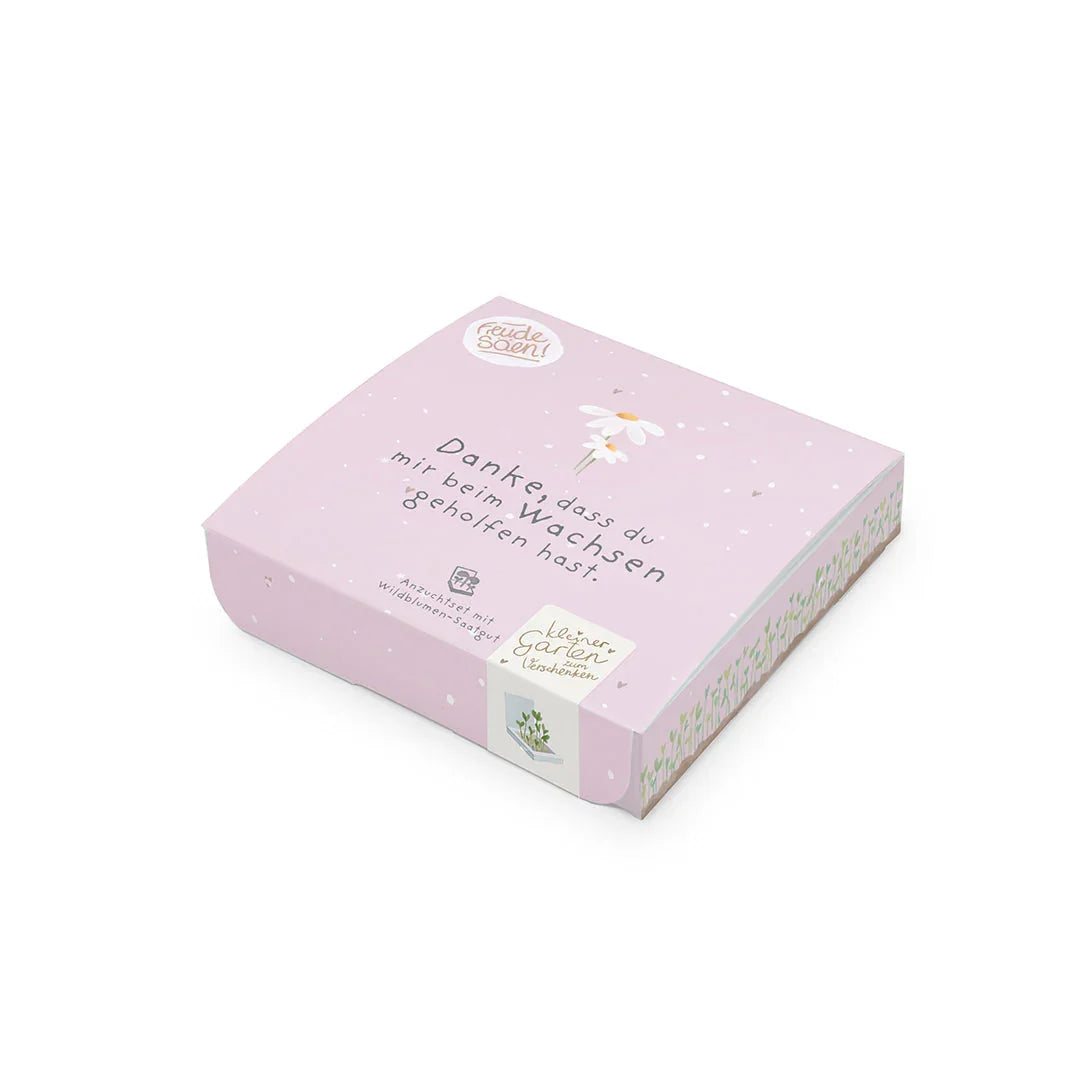 Pflanzkästchen - Danke wachsen