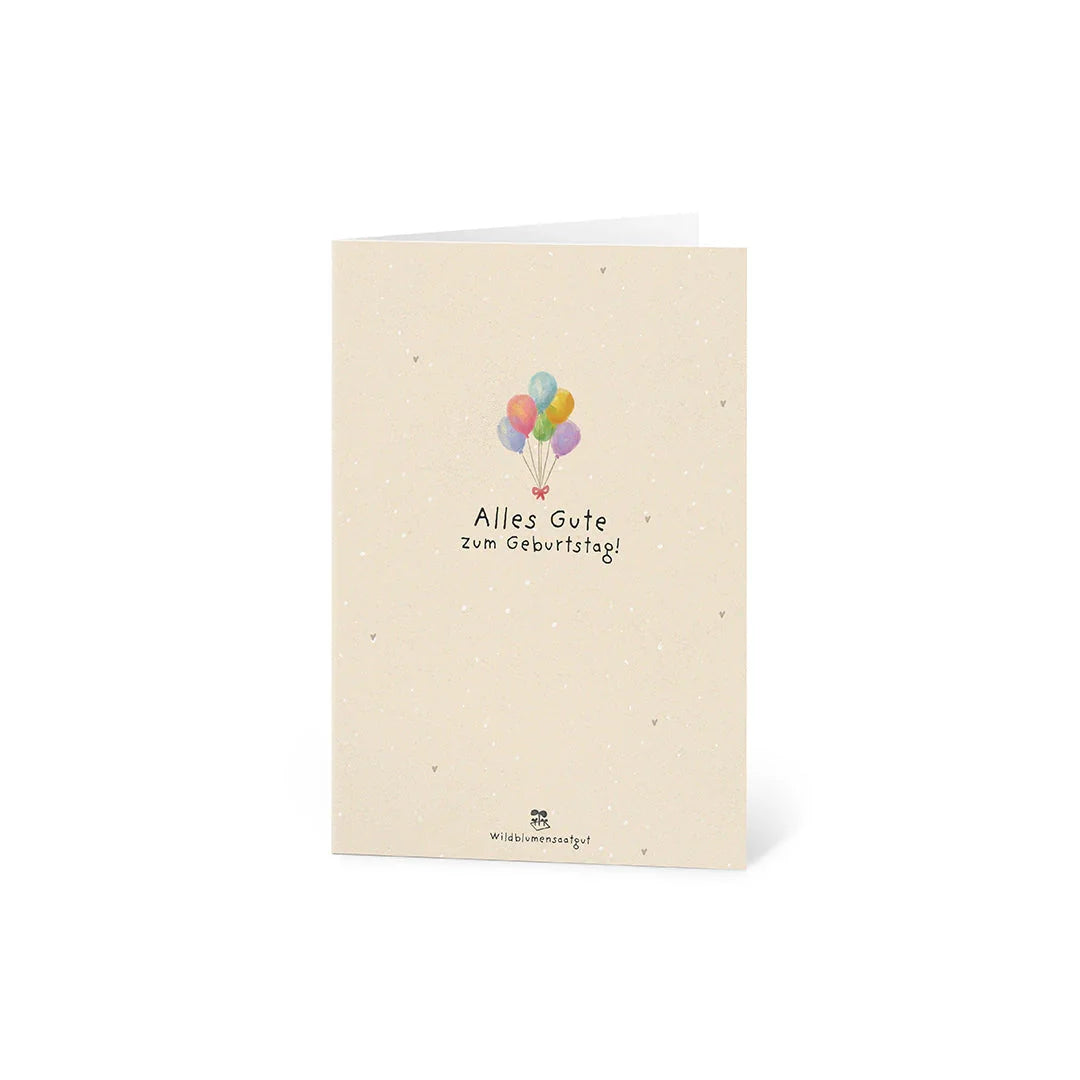 Grußkarte - Alles Gute zum Geburtstag