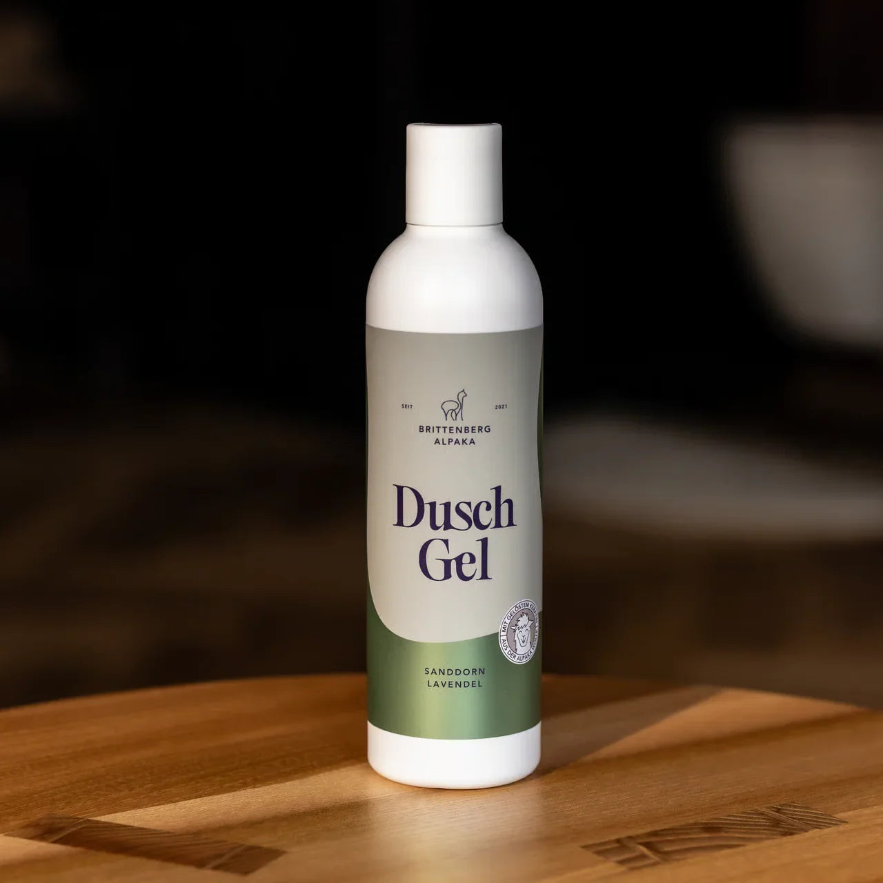 Brittenberg Alpaka - Dusch Gel - Sanddorn - mit Keratin aus Alpakawolle