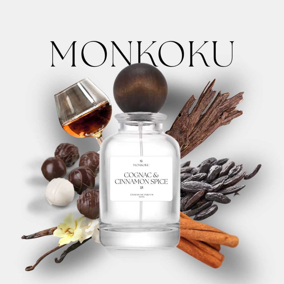 Cognac & Cinnamon Spice Extrait de Parfum || MonKoku