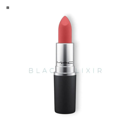MAC Powder Kiss Lipstick - BLACK ELIXIR - Maison de Parfum