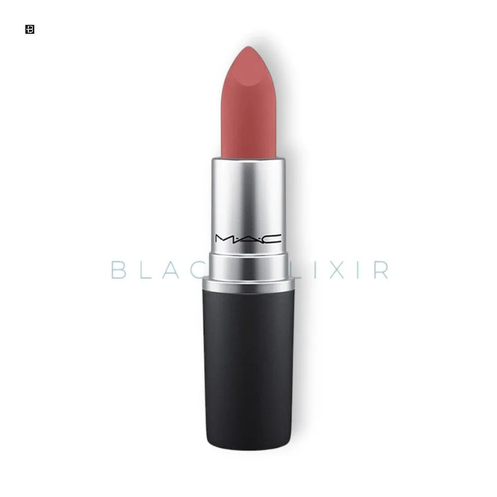MAC Powder Kiss Lipstick - BLACK ELIXIR - Maison de Parfum
