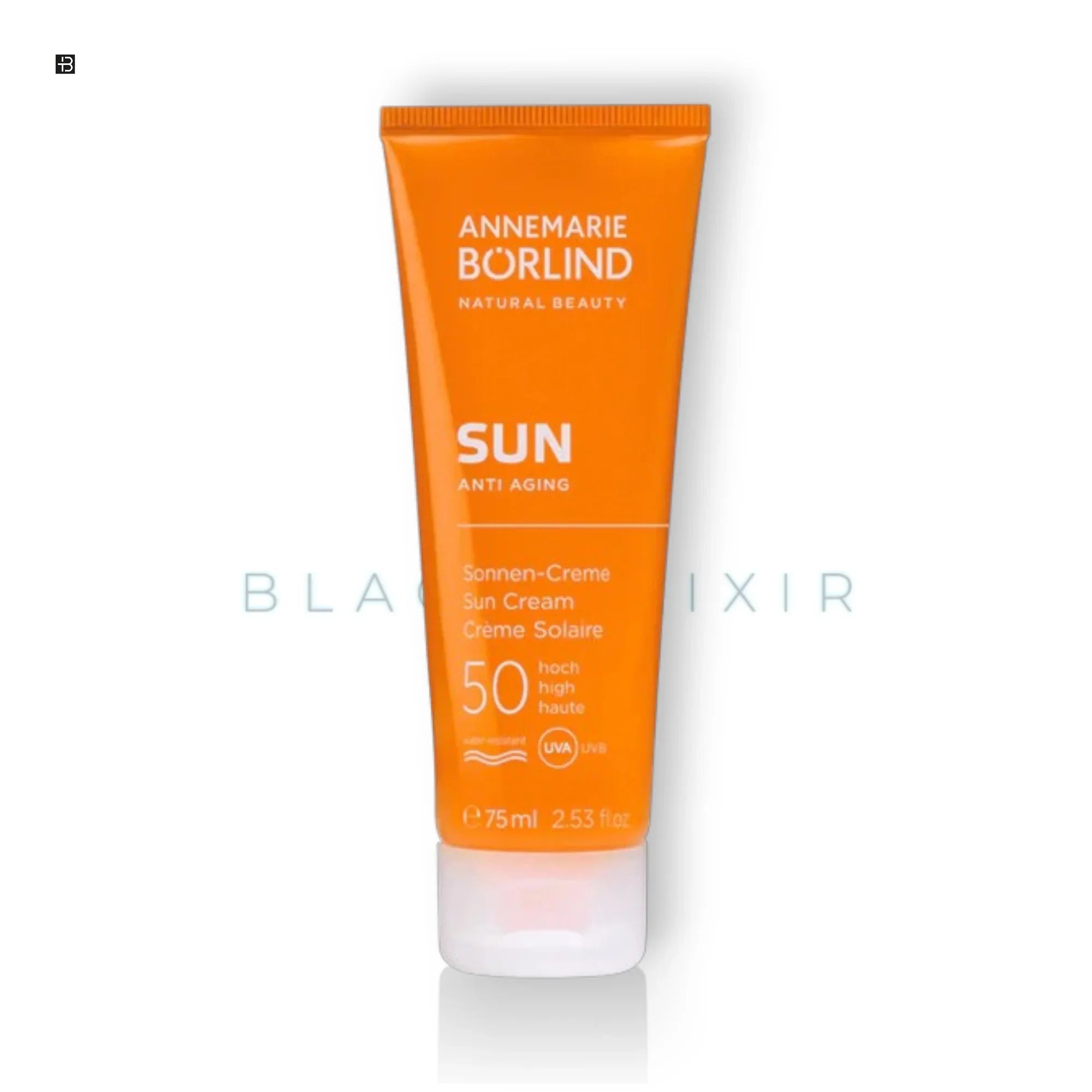 Annemarie Börlind Sun Anti Aging Sun Cream LSF50 - BLACK ELIXIR - Maison de Parfum