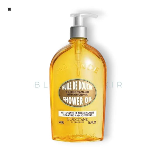 L`Occitane Amande Shower oil with almond oil - BLACK ELIXIR - Maison de Parfum