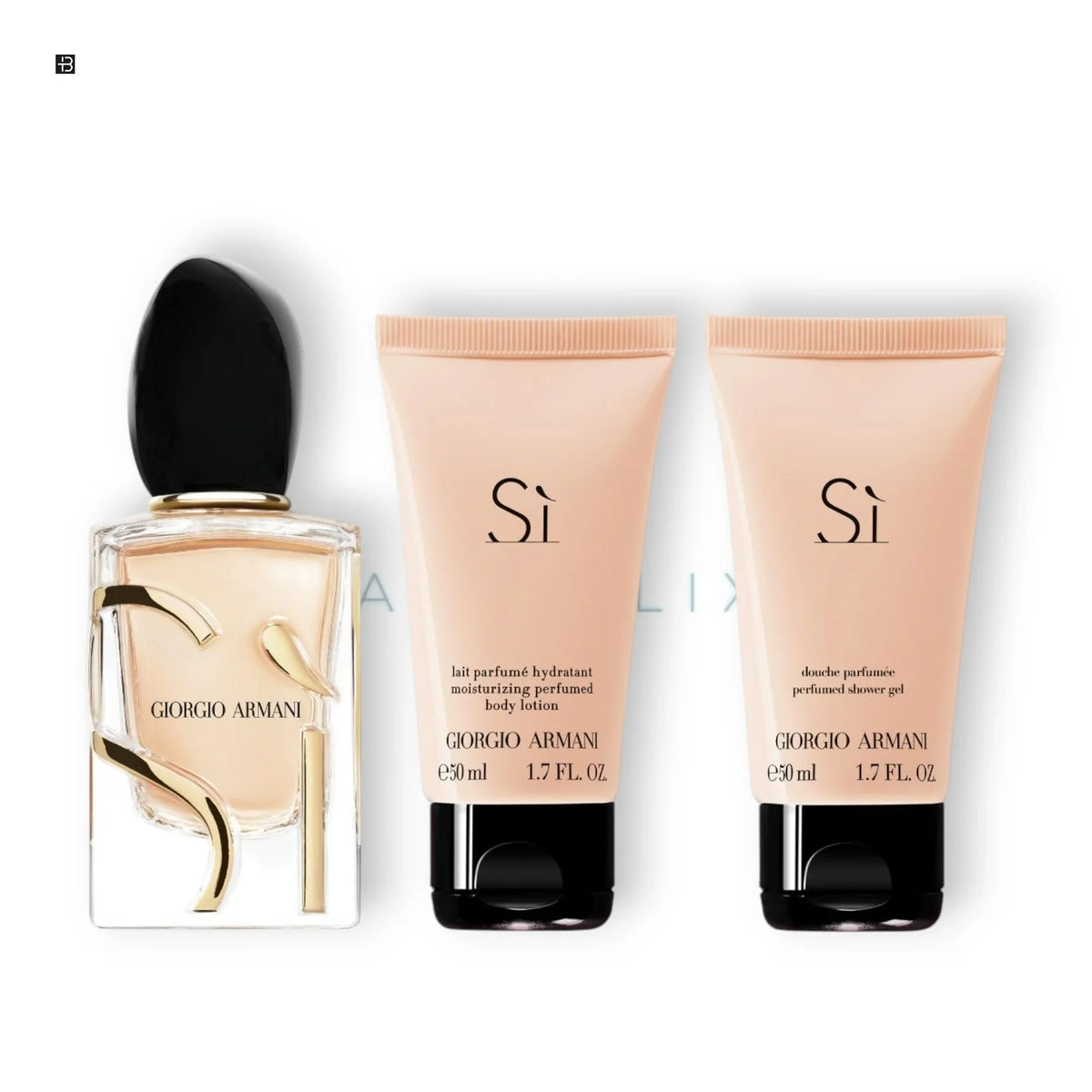 Giorgio Armani Sì Eau de Parfum Duftset - BLACK ELIXIR - Maison de Parfum