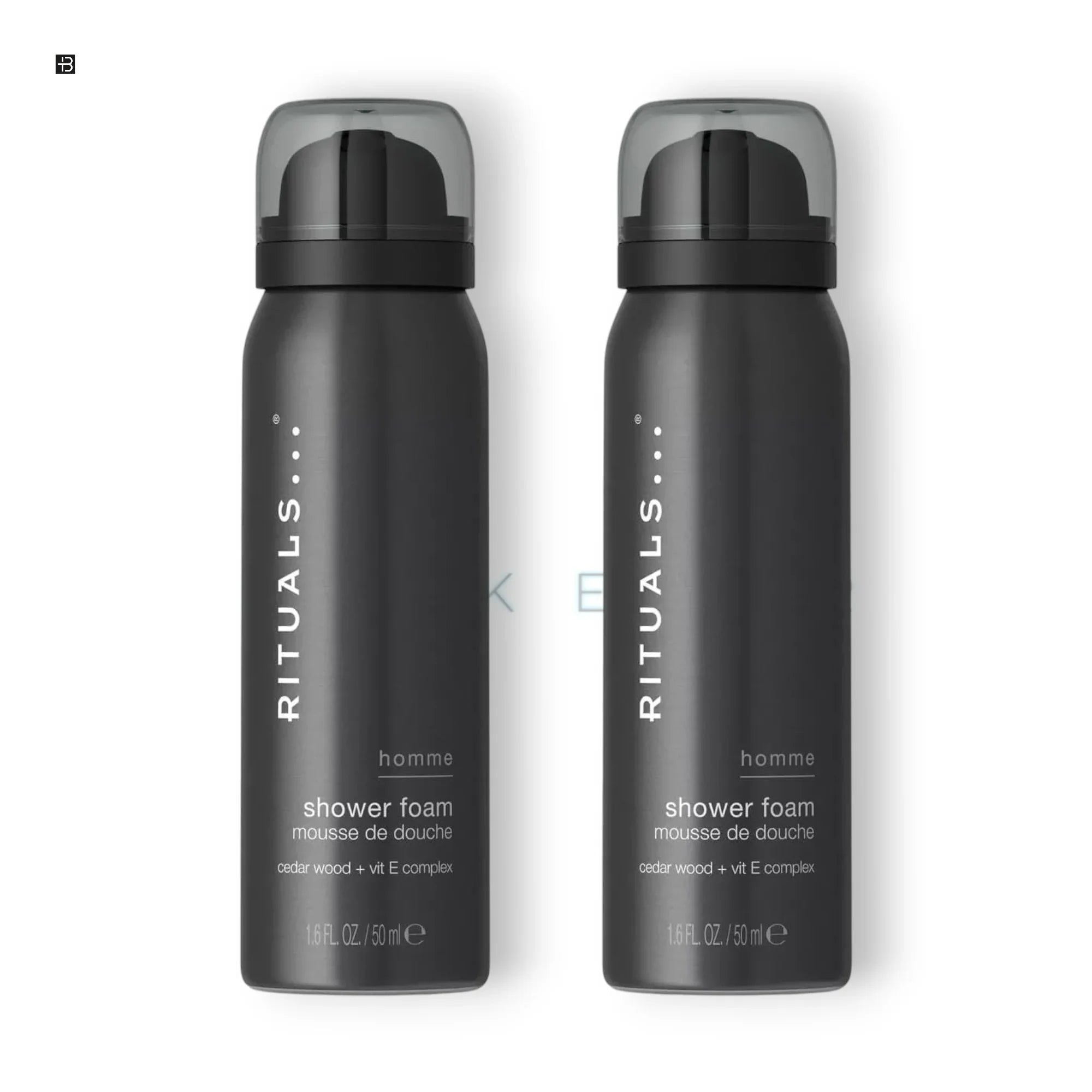 2 x RITUALS... Homme shower foam 50 ml - BLACK ELIXIR - Maison de Parfum