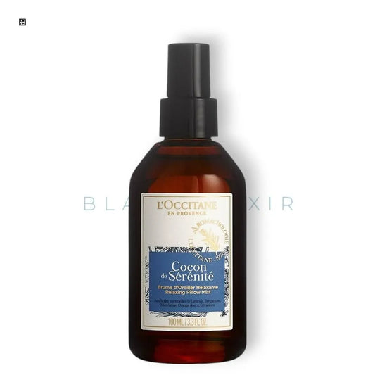 L`Occitane Cocon de Serenite Relaxing Pillow Mist - BLACK ELIXIR - Maison de Parfum