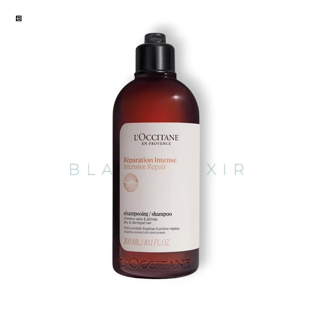 L`Occitane Intensive Repair shampoo dry & demaged hair - BLACK ELIXIR - Maison de Parfum