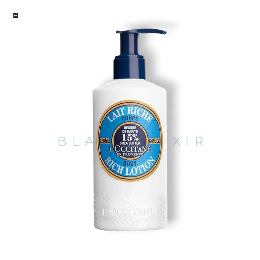 L`Occitane Rich Body Lotion 15% Shea Butter - BLACK ELIXIR - Maison de Parfum
