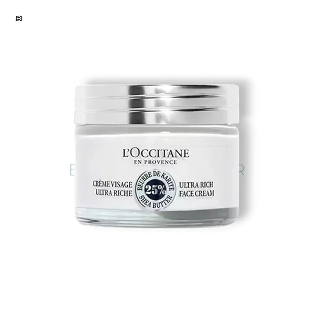 L`Occitane Ultra Rich Face Cream 25% Shea Butte - BLACK ELIXIR - Maison de Parfum