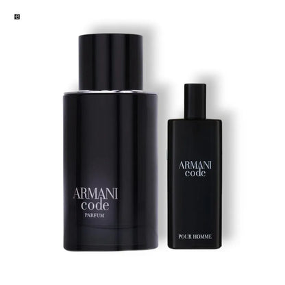 Giorgio Armani Code Parfum Set 75 ml - BLACK ELIXIR - Maison de Parfum