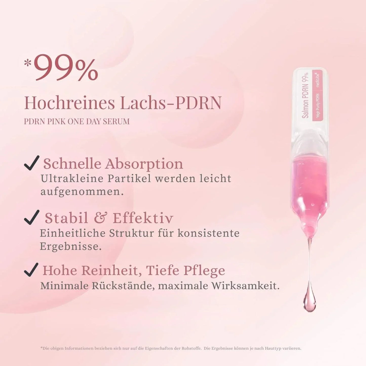 Medicube PDRN Pink One Day Serum 15 ml