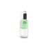 Aloe Vera Shake in Glasflasche, grüne und klare Zwei-Phasen-Kosmetik, Pipettenverschluss