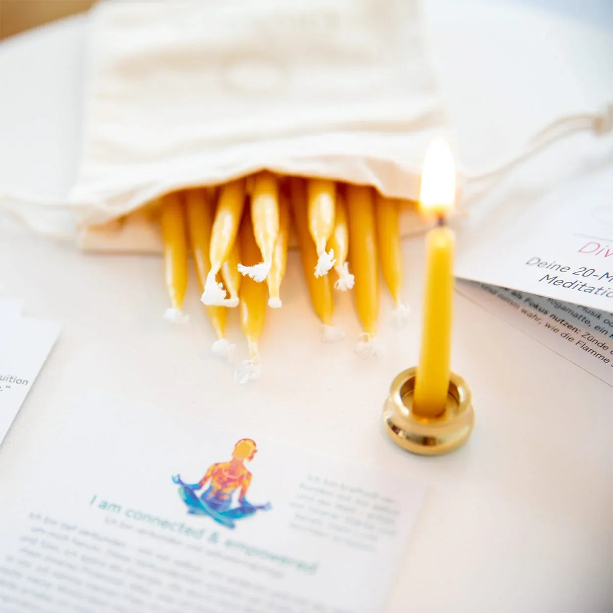 20-Minuten-Kerzen | I am enough & worthy