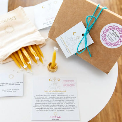 20-Minuten-Kerzen | I am mindful & focused