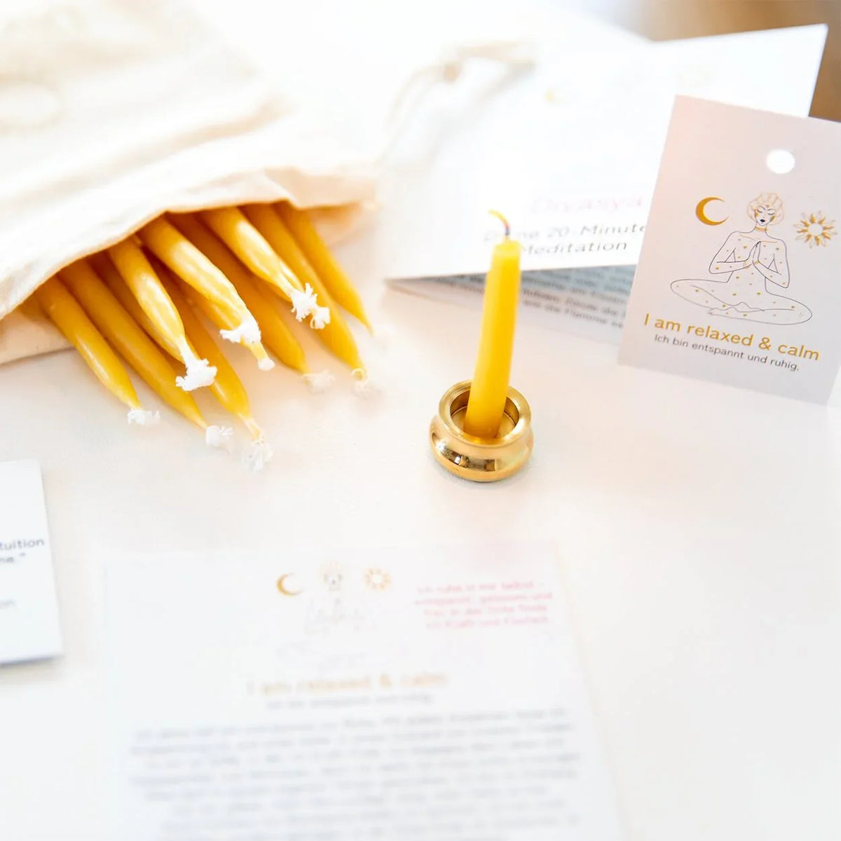 20-Minuten-Kerzen | I am connected & empowered